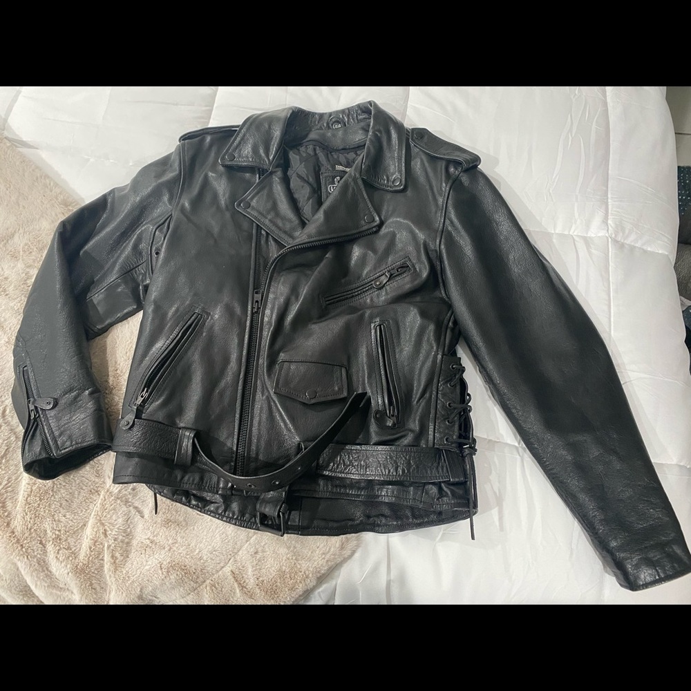 Leather Gallery Jacket